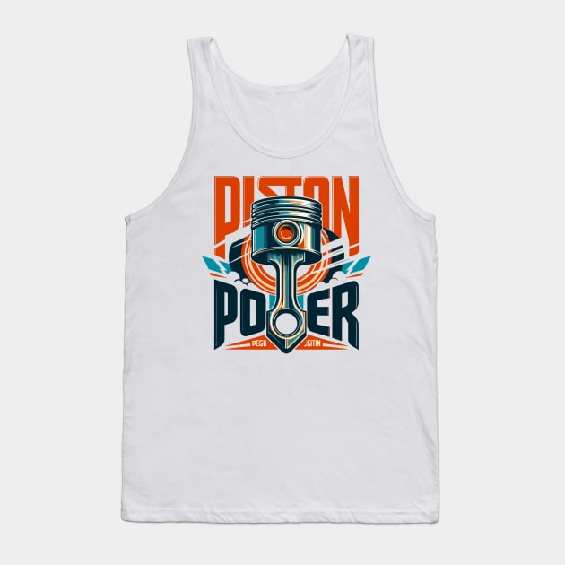 Piston Tank Top by Vehicles-Art